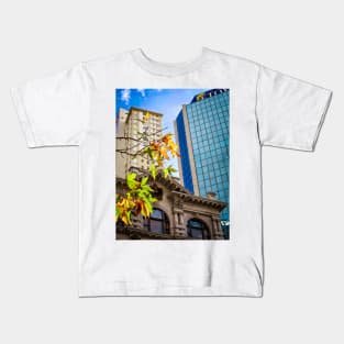 Auckland City in Autumn. Kids T-Shirt